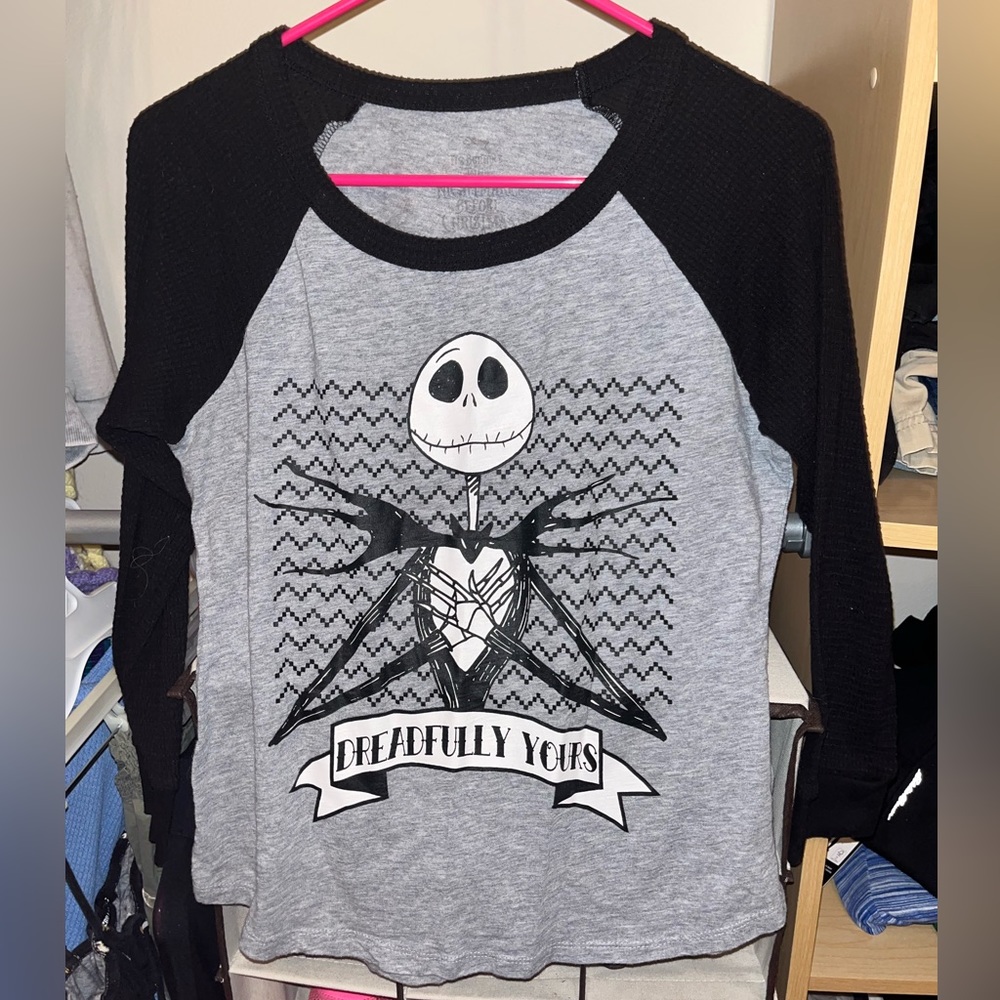 Nightmare Before Christmas Pajama Top